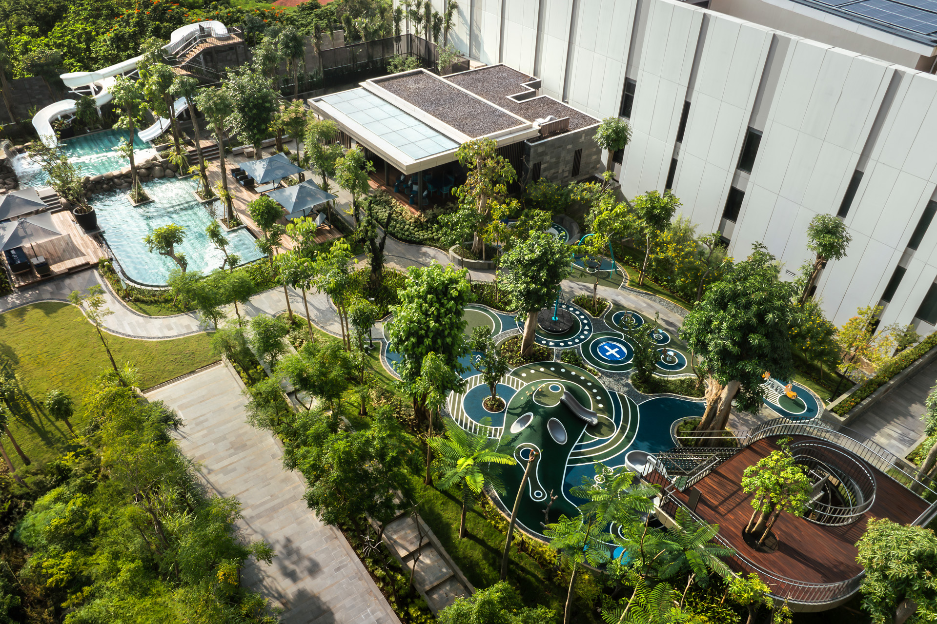 New Waterpark at Padma Hotel Semarang